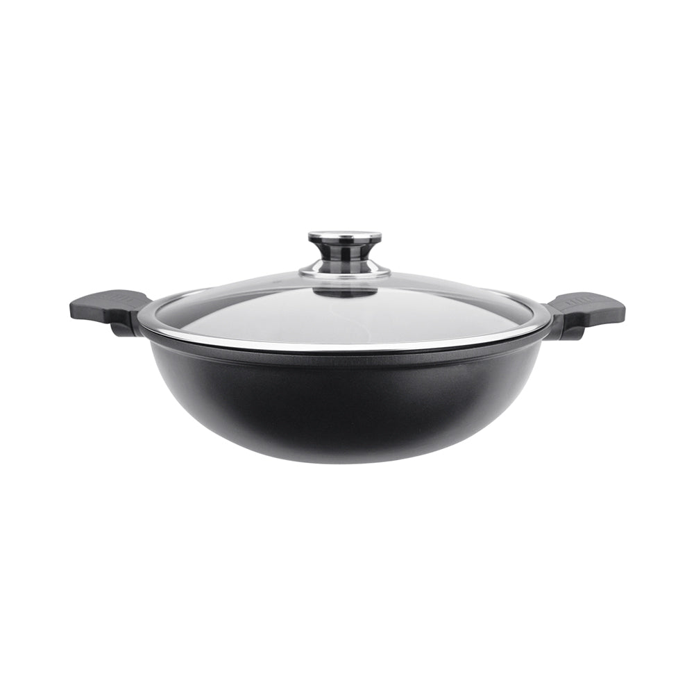 Le idea 樂德兒│PERFECT 理想牌 日式 黑金鋼 鴛鴦鍋 不沾鍋湯鍋 附蓋 IH