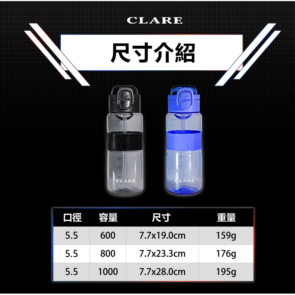 Le idea 樂德兒│ CLARE 彈跳 運動 吸管壺 兒童水壺 直飲水壺 運動水壺