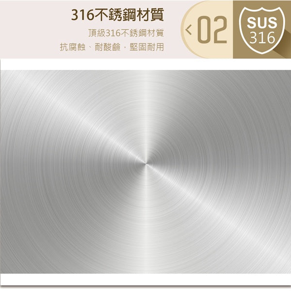 Le idea 樂德兒│PERFECT 理想牌 極緻 316不鏽鋼 萬能鍋 雙耳湯鍋  附蓋 厚1.0mm