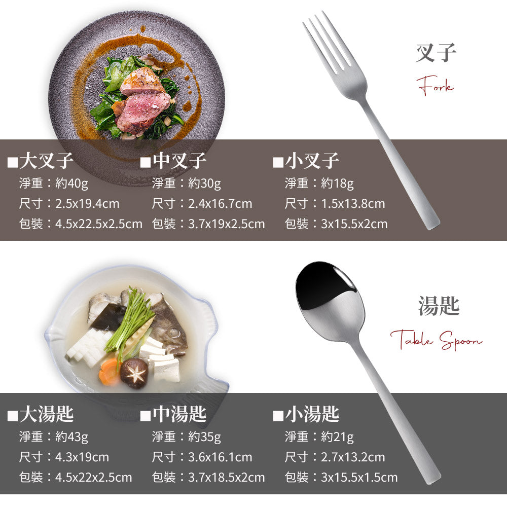 Le idea 樂德兒│PERFECT 理想牌  金緻316小餐具 叉子 湯匙 分菜匙 咖啡匙 牛排刀 316餐具