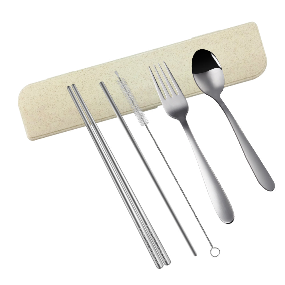 Le idea 樂德兒│PERFECT 理想牌 極緻 316不鏽鋼 隨身餐具組 筷子 湯匙 露營餐具組 環保餐具