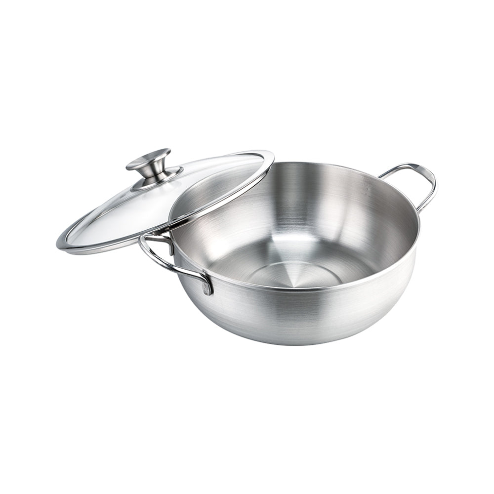 Le idea 樂德兒│PERFECT 理想牌 極緻 316不鏽鋼 萬能鍋 雙耳湯鍋  附蓋 厚1.0mm