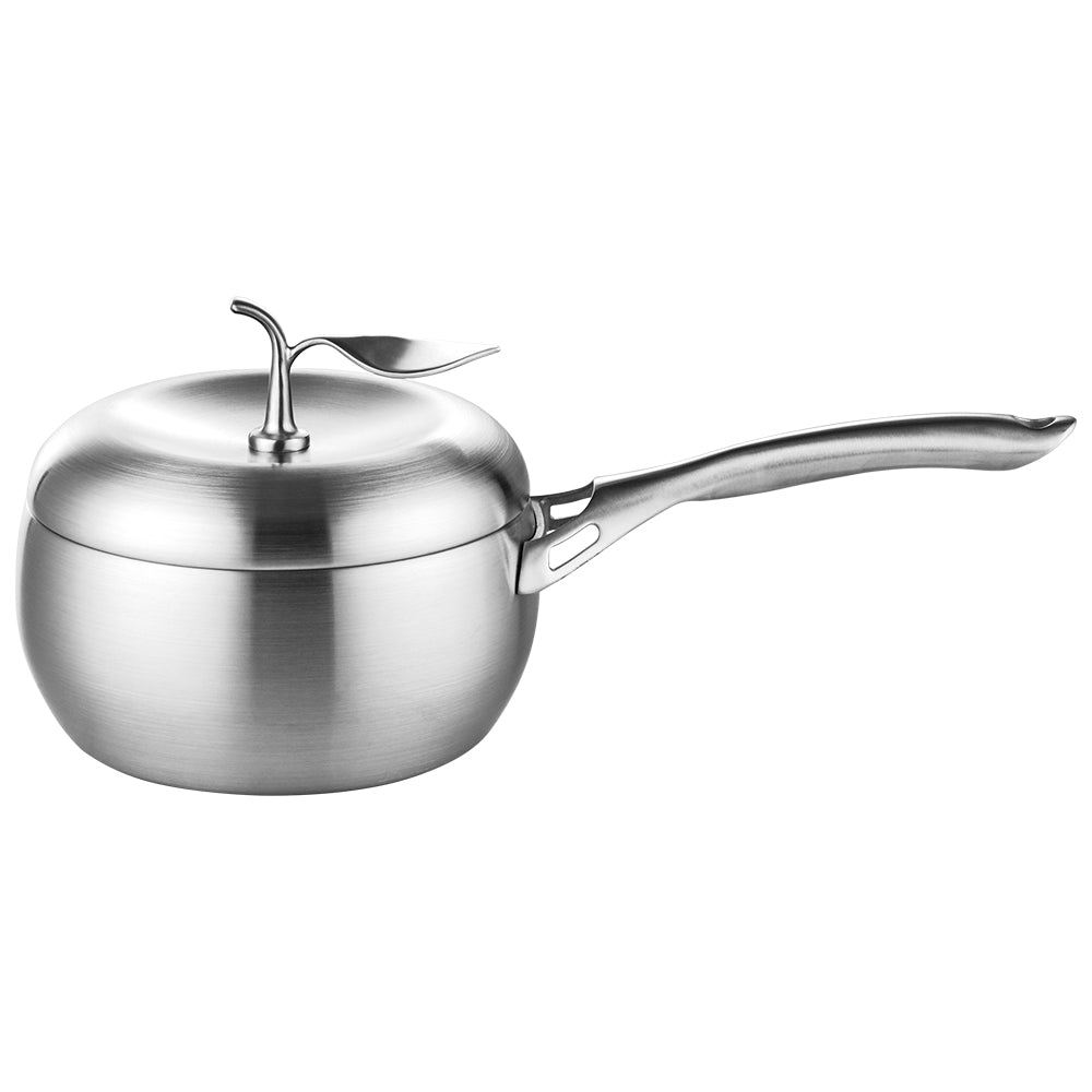 Le idea 樂德兒│PERFECT 理想牌 極緻 316不鏽鋼 蘋果型 七層 複合金 湯鍋 附蓋