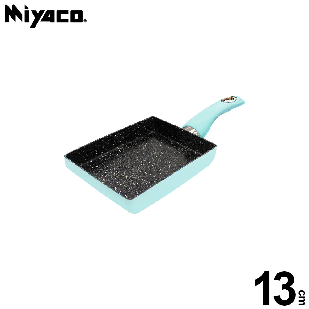 Le idea 樂德兒│Miyaco 米雅可 輕漾 導磁 不沾 玉子燒 蛋煎鍋 平煎鍋 IH 無蓋
