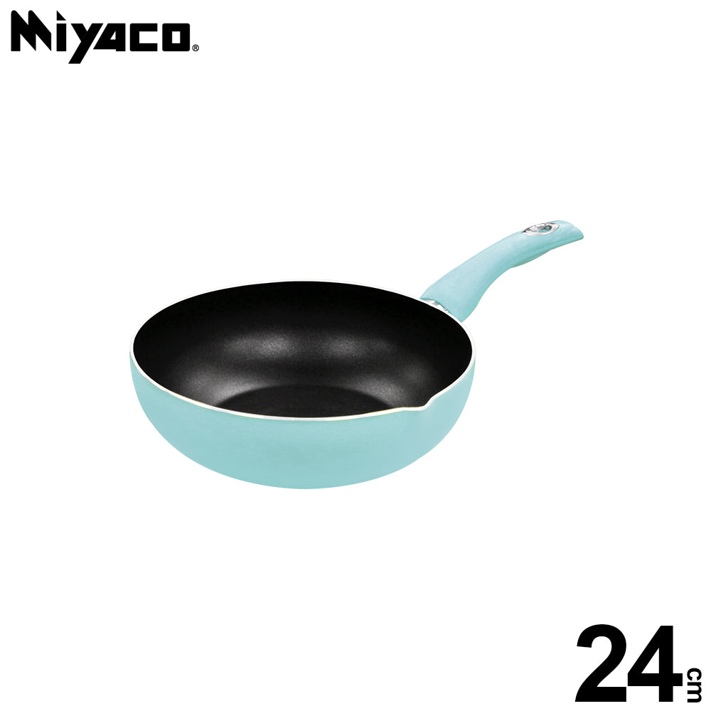 Le idea 樂德兒│Miyaco 米雅可 輕漾 導磁 不沾 油炸鍋 單柄不沾鍋 平底鍋湯鍋 IH