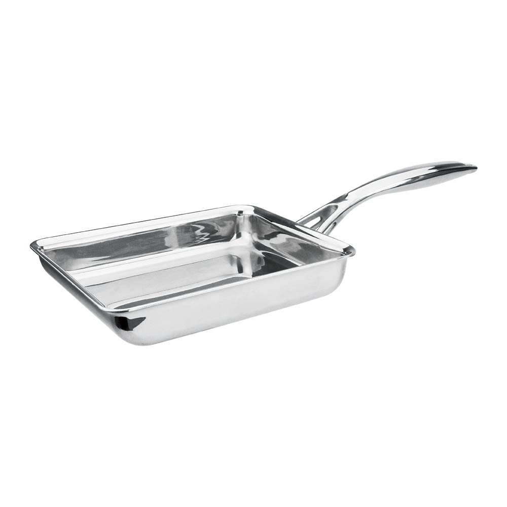 Le idea 樂德兒│PERFECT 理想牌 日式 316不鏽鋼 七層 複合金 玉子燒 17cm單把 無蓋 IH