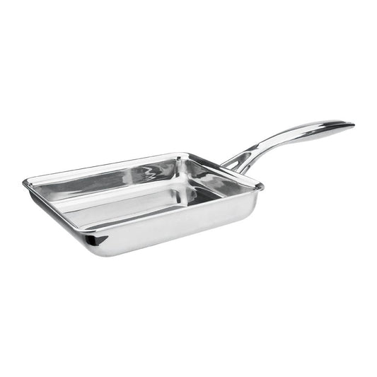 Le idea 樂德兒│PERFECT 理想牌 日式 316不鏽鋼 七層 複合金 玉子燒 17cm單把 無蓋 IH