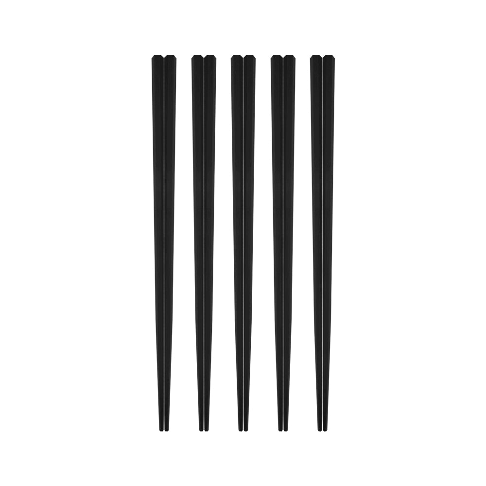 Le idea 樂德兒│PERFECT 理想牌  品味六角合金筷  24cm五雙 筷子 餐具