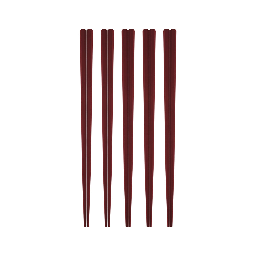 Le idea 樂德兒│PERFECT 理想牌  品味六角合金筷  24cm五雙 筷子 餐具